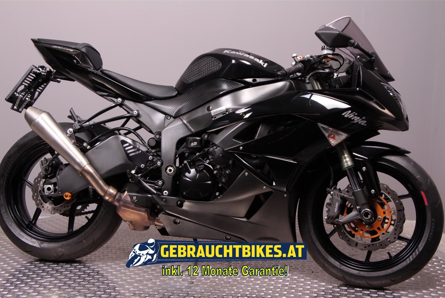 Kawasaki Ninja ZX-6R Motorrad, gebraucht
