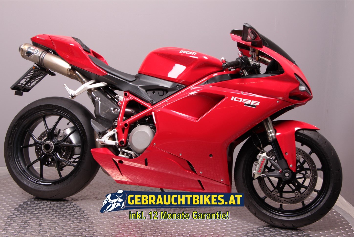 Ducati 1098 Motorrad, gebraucht