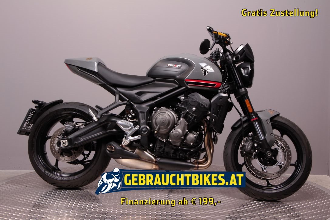 Triumph Trident 660 Motorrad, gebraucht