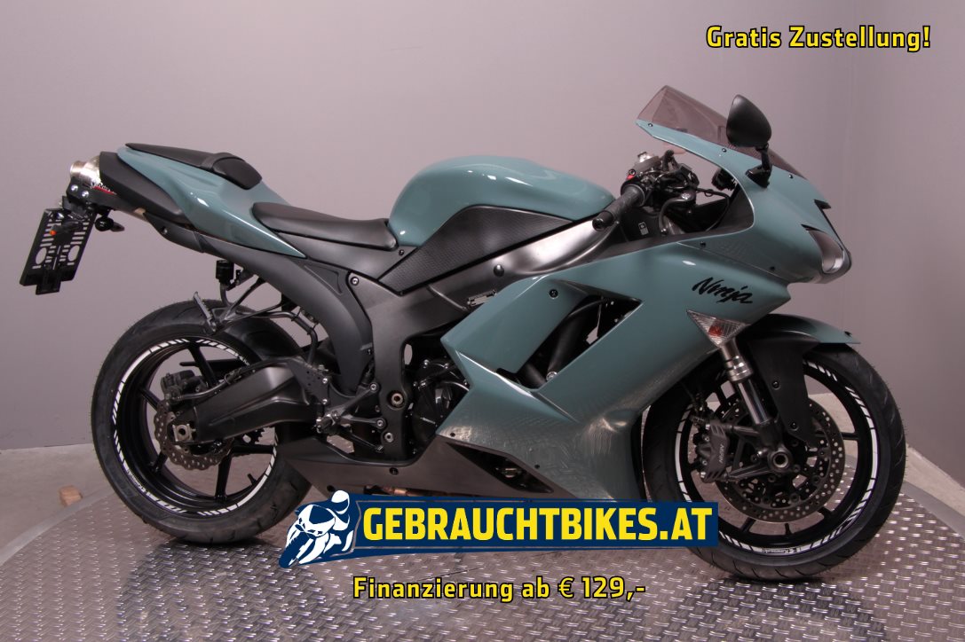 Kawasaki Ninja ZX-6R Motorrad, gebraucht