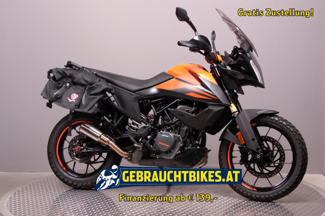 KTM 390 Adventure Motorrad, gebraucht