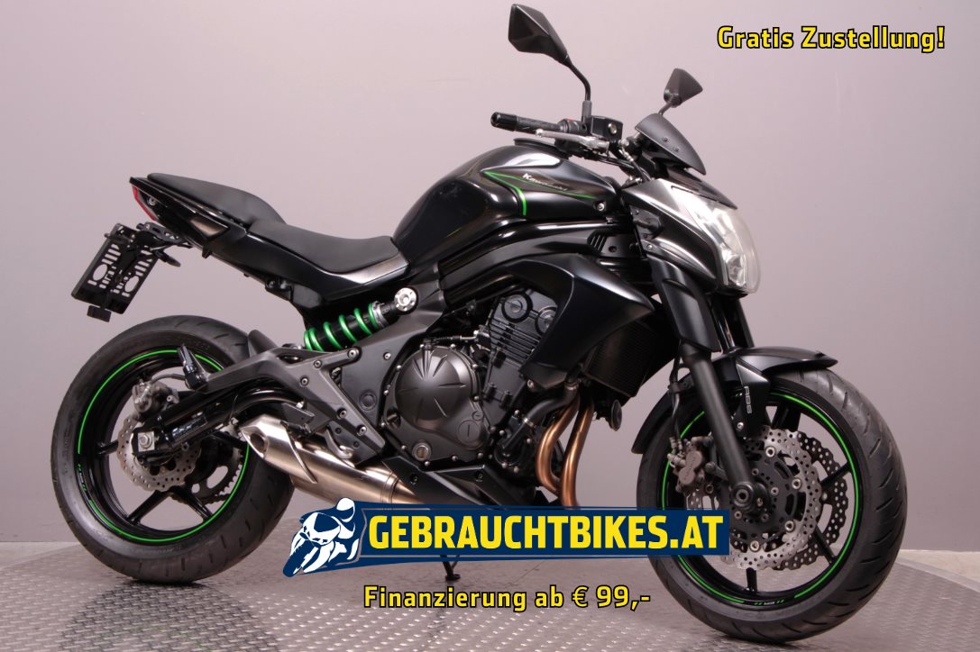 Kawasaki ER-6n Motorrad, gebraucht