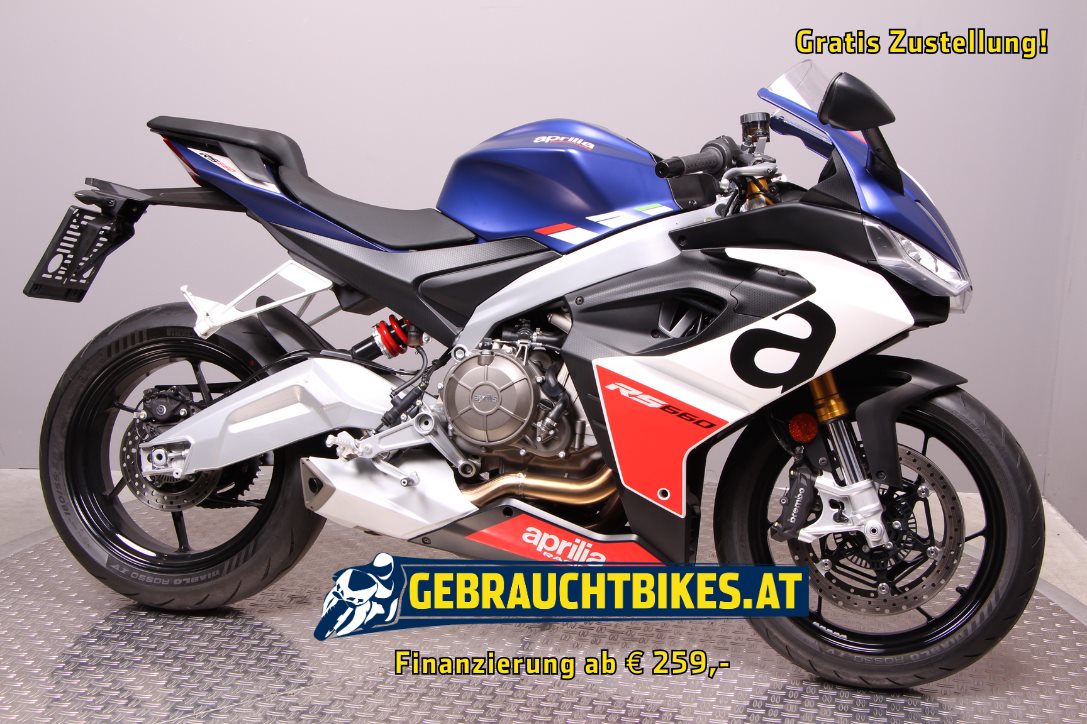 Aprilia RS 660 Motorrad, gebraucht