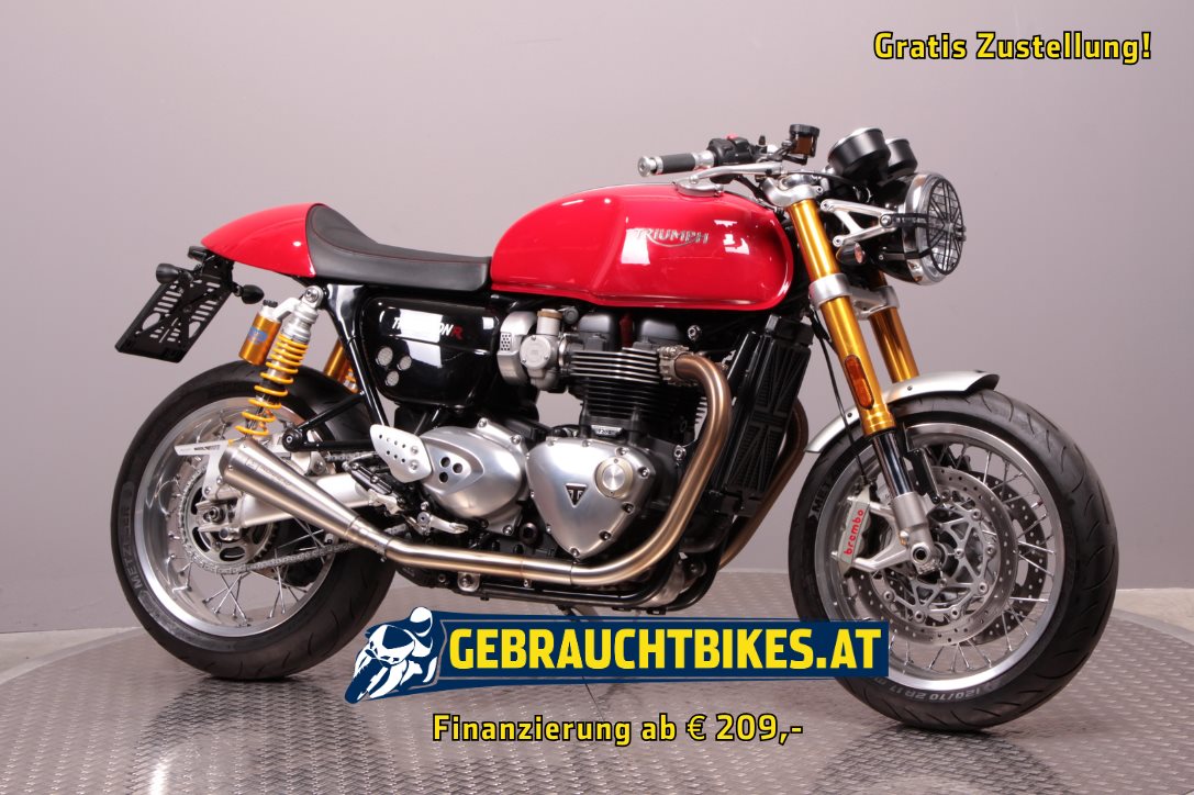 Triumph Thruxton 1200R Motorrad, gebraucht