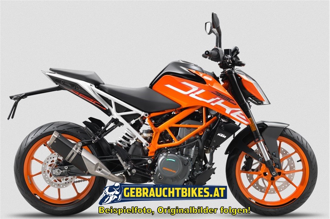 KTM 390 Duke Motorrad, gebraucht