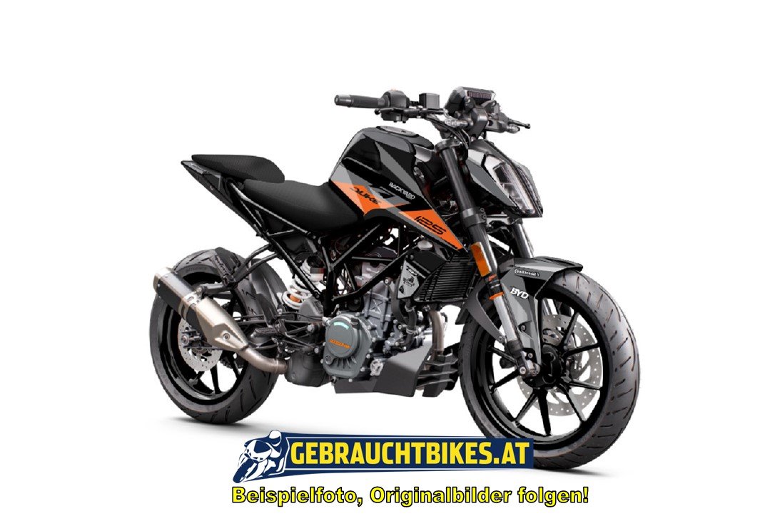 KTM 125 Duke Motorrad, gebraucht